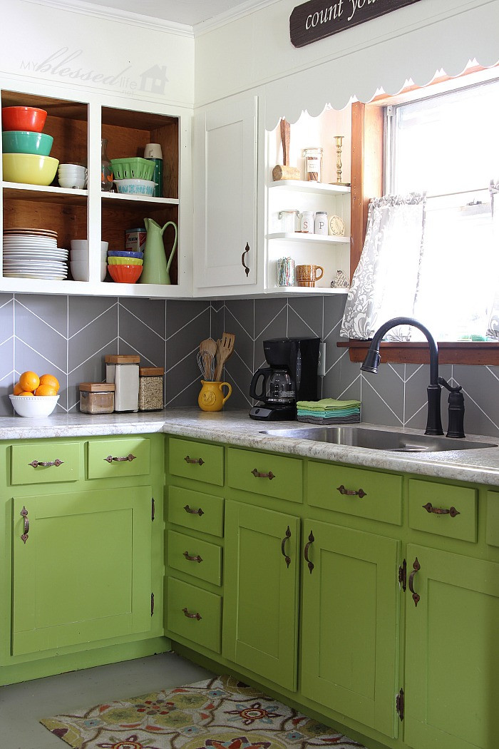 Diy Kitchen Tile
 DIY Kitchen Backsplash Ideas