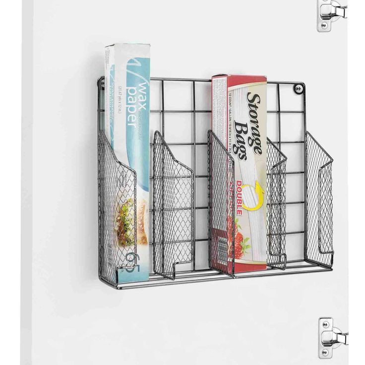 DIY Kitchen Wrap Organizer
 8 Brilliant Ways to Store Rolls of Foil Parchment Paper