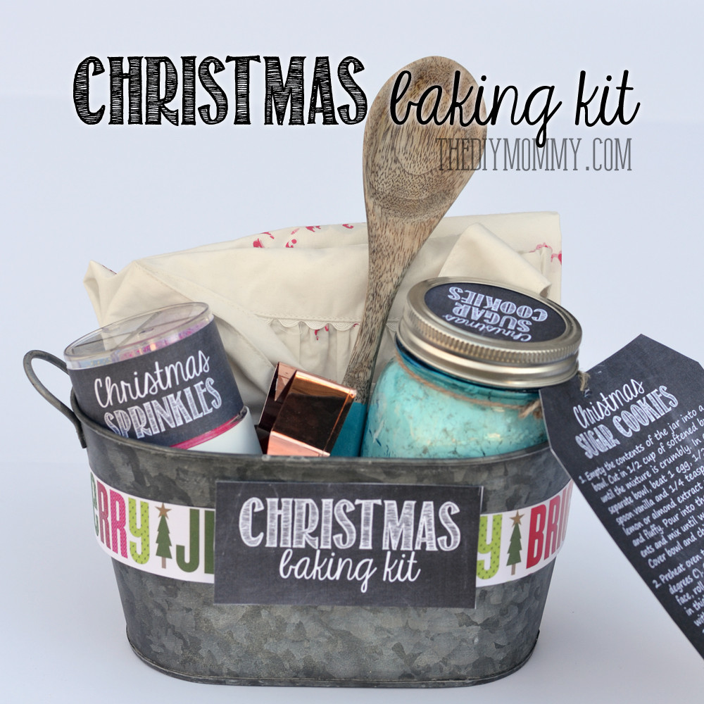 DIY Kits Gifts
 A Gift in a Tin Christmas Baking Kit