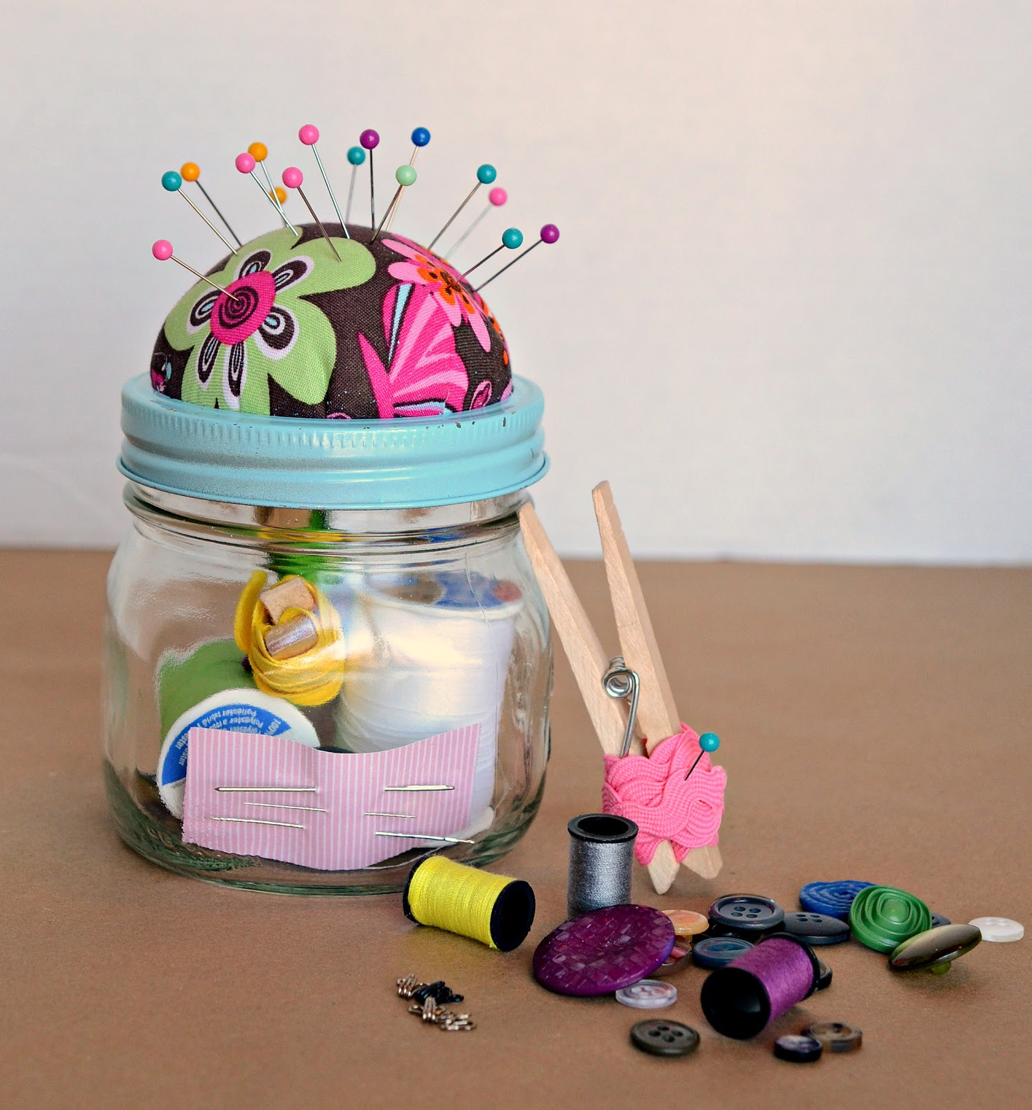 DIY Kits Gifts
 DIY Sewing Kit Gift in a Jar Bless This Mess
