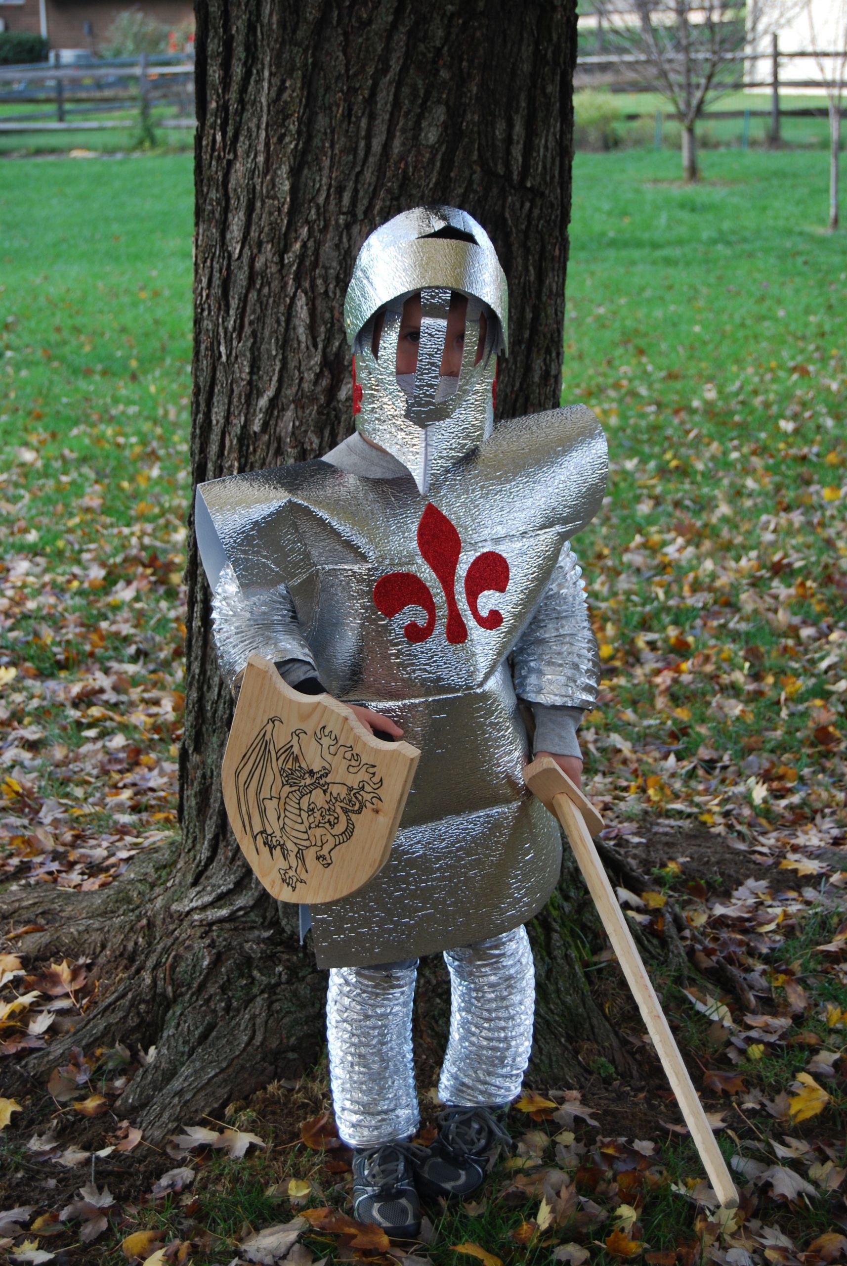 DIY Knight Costume
 25 Creative DIY Costumes for Boys