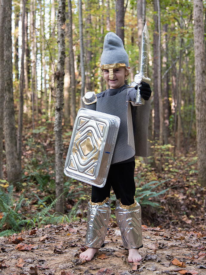 DIY Knight Costume
 Noble Knight DIY Halloween Costume