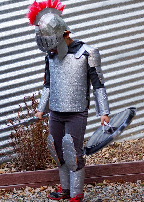 DIY Knight Costume
 Lena Sekine Jaxon s Knight Costume