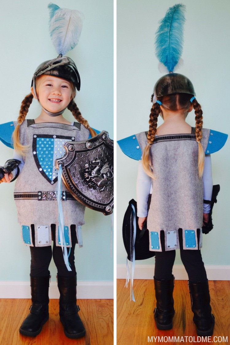 DIY Knight Costume
 Felt Knight Costume