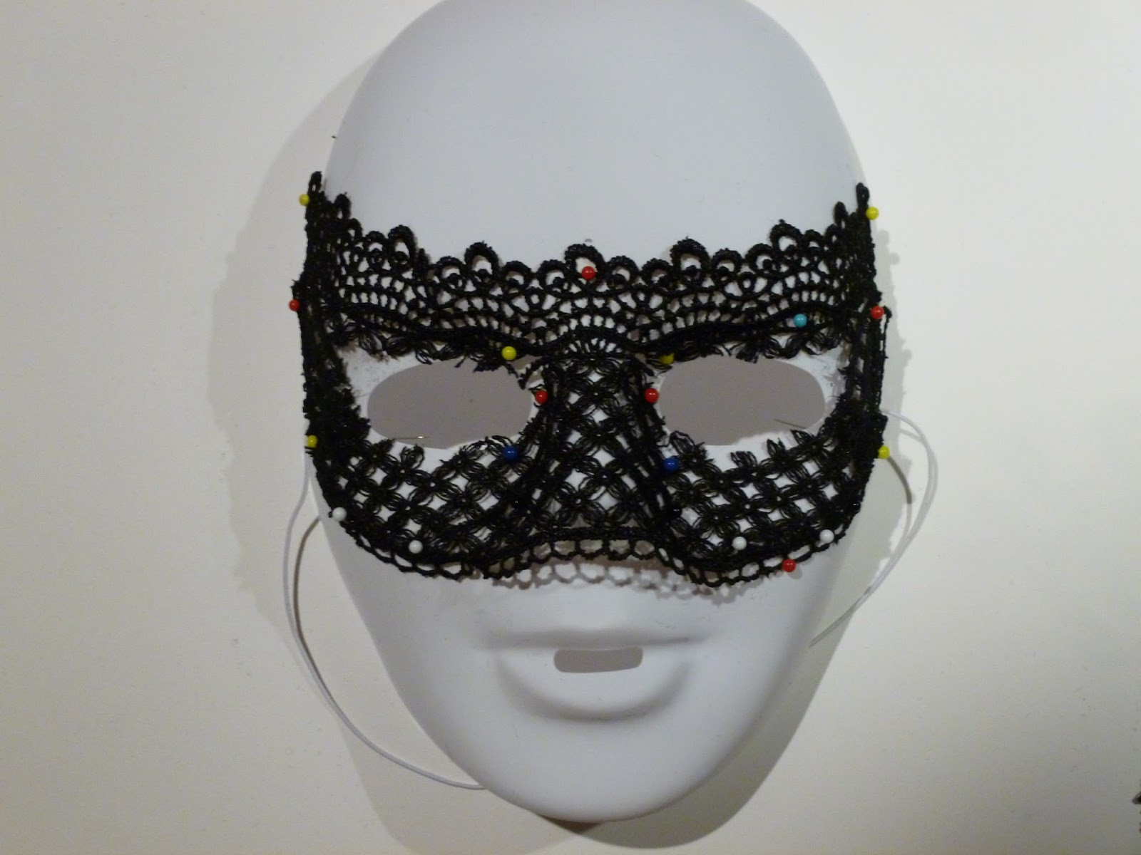 DIY Lace Masquerade Mask
 SickChick DIY Lace Masquerade Mask