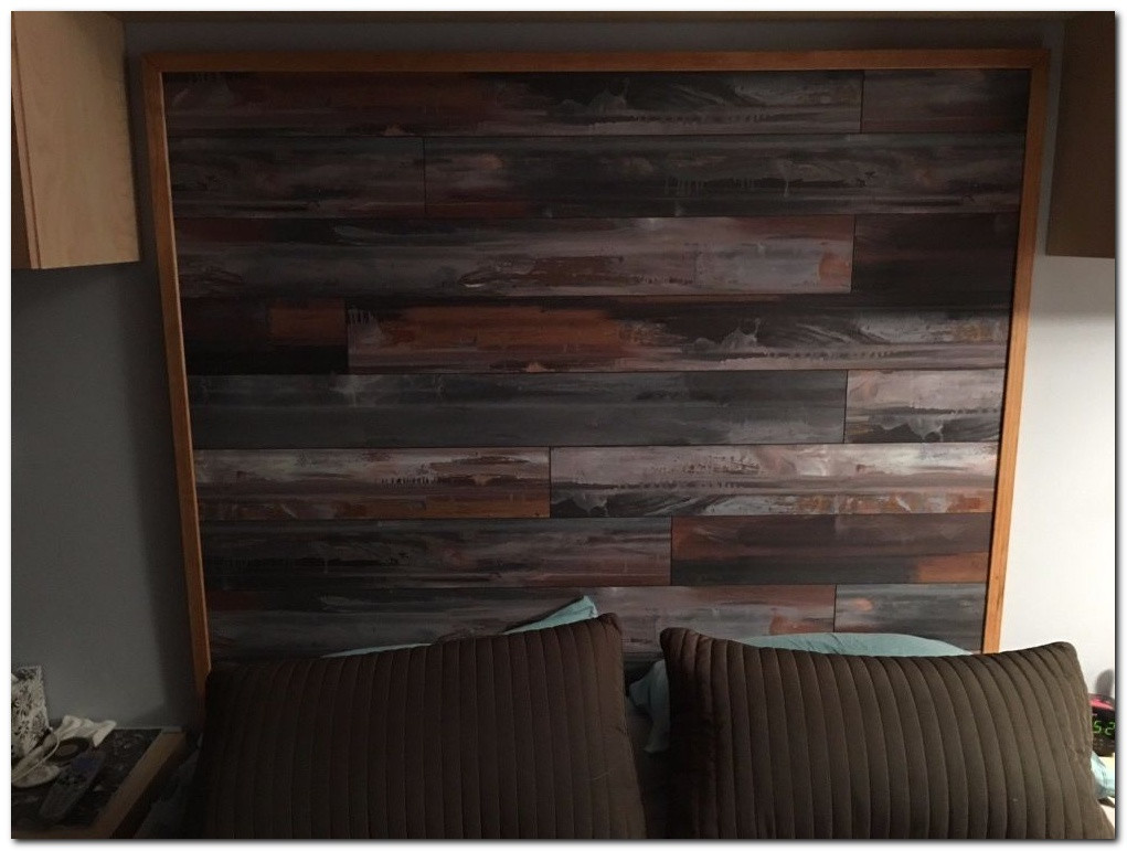 DIY Laminated Wooden Flooring
 DIY Laminate Flooring on Walls and 30 Inspirations The