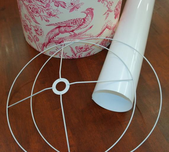 DIY Lamp Shade Kit
 9 DIY Lamp Shade Making Kit 9 inch 23cm by MadeMarionCraft