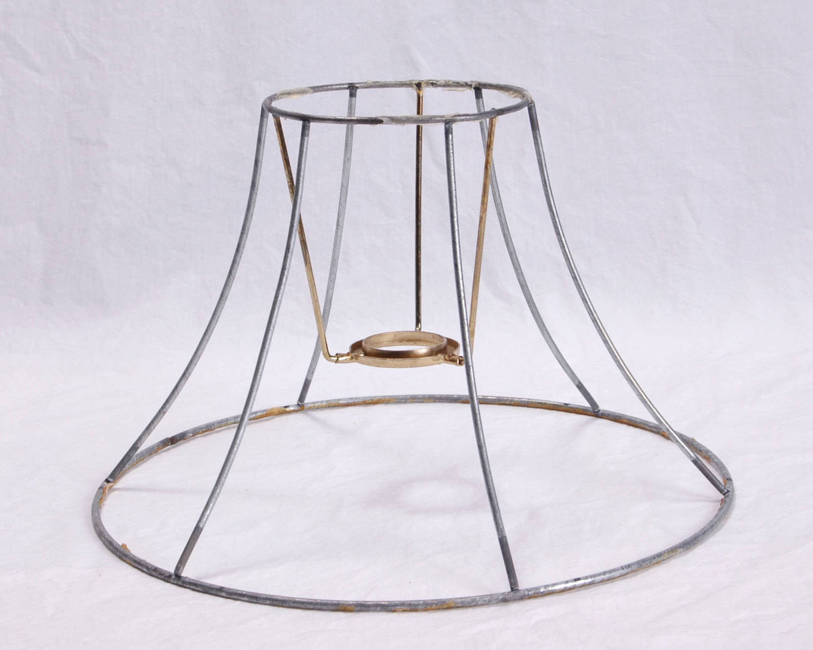 DIY Lamp Shade Kit
 Lamp Shade Wire Frame Lamp Harp DIY Kit 6 Sided Vintage