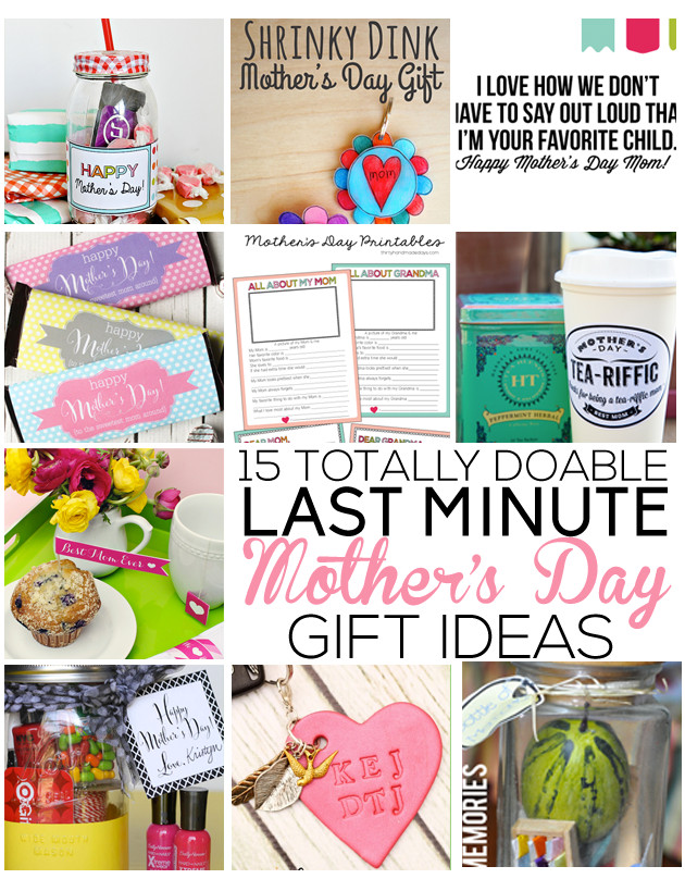 DIY Last Minute Mother'S Day Gifts
 Last Minute Mother s Day Gift Ideas