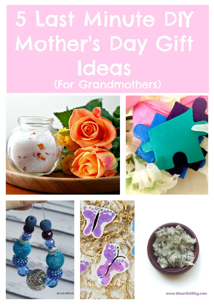 DIY Last Minute Mother'S Day Gifts
 5 Last Minute DIY Mother s Day Gift Ideas For Grandmothers