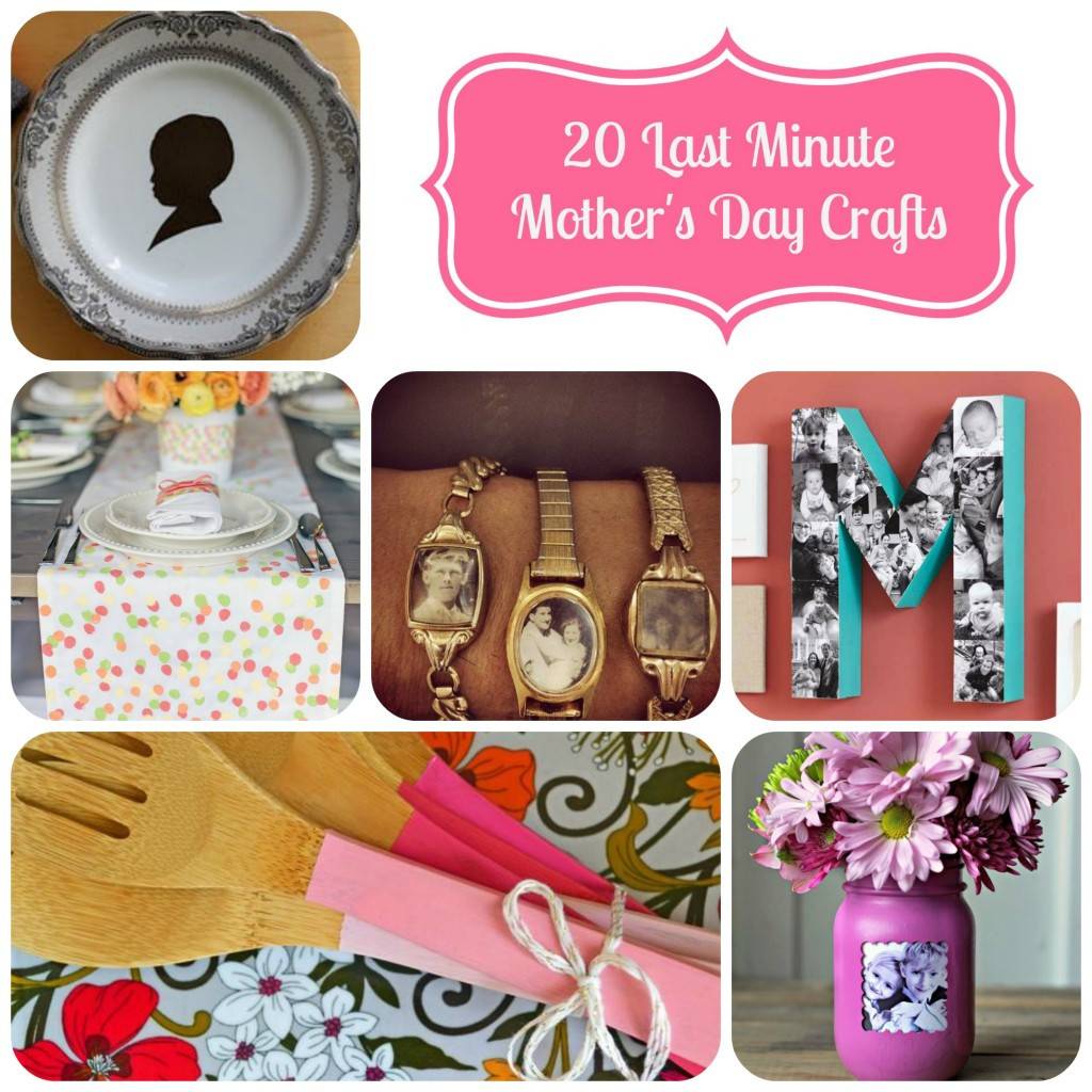 DIY Last Minute Mother'S Day Gifts
 20 Last Minute Mother s Day Crafts