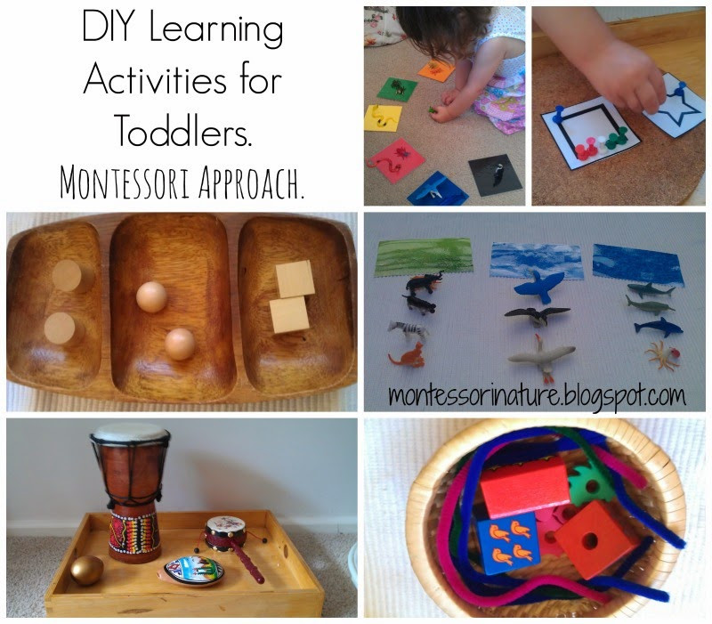 DIY Learning Activities For Toddlers
 DIY Learning Activities for Toddlers Montessori Approach