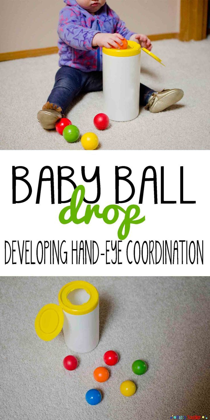 DIY Learning Activities For Toddlers
 Baby Ball Drop