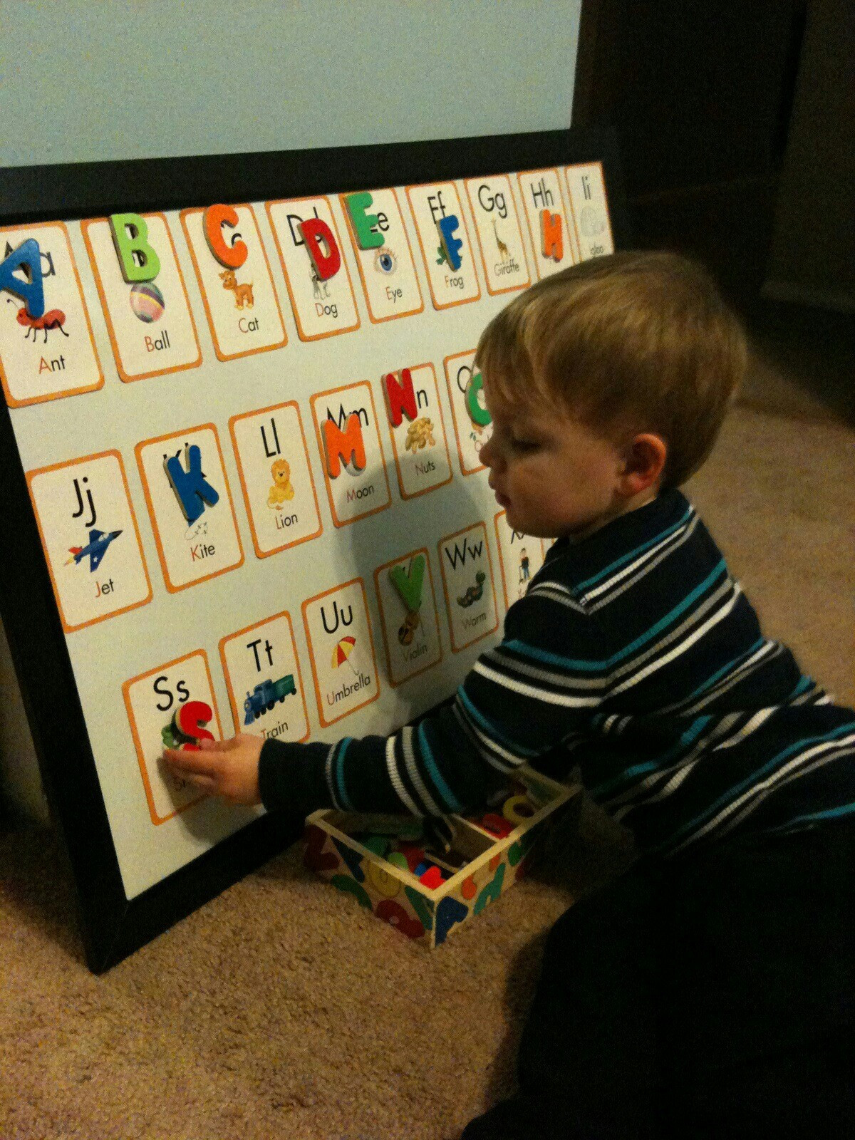 DIY Learning Activities For Toddlers
 For the Love of Learning DIY Alphabet Learning Board
