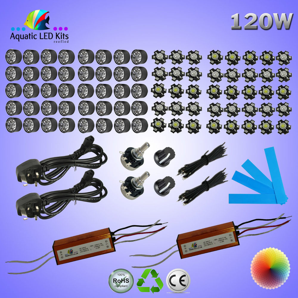 DIY Led Aquarium Light Kit
 DIY Dimming Bridgelux Aquarium LED Light Kit 36W 60W 72W