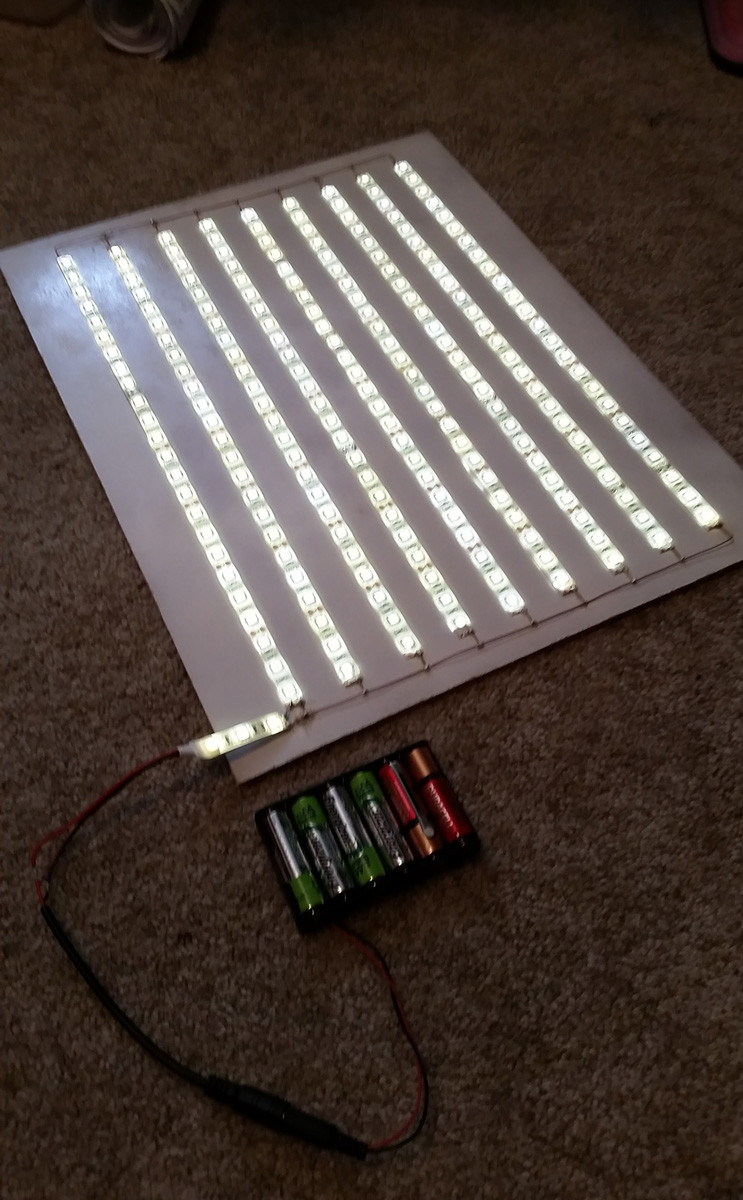 DIY Led Light Box
 DIY Custom Poplar Wood LED Light Box