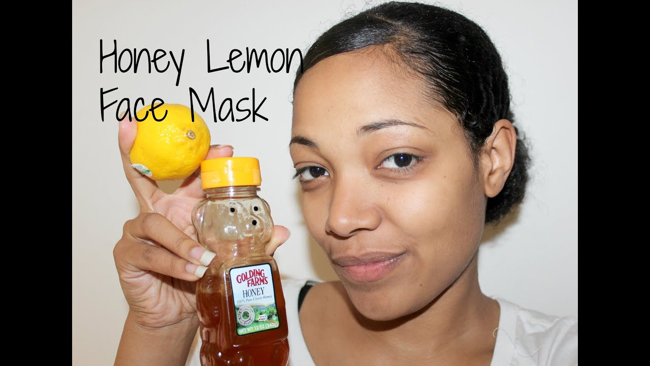DIY Lemon Face Mask
 DIY Honey Lemon Face Mask