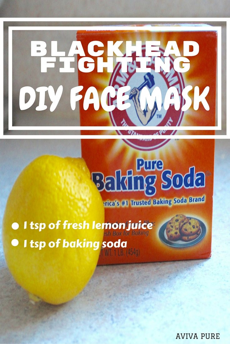 DIY Lemon Face Mask
 DIY Face Masks for Blackheads