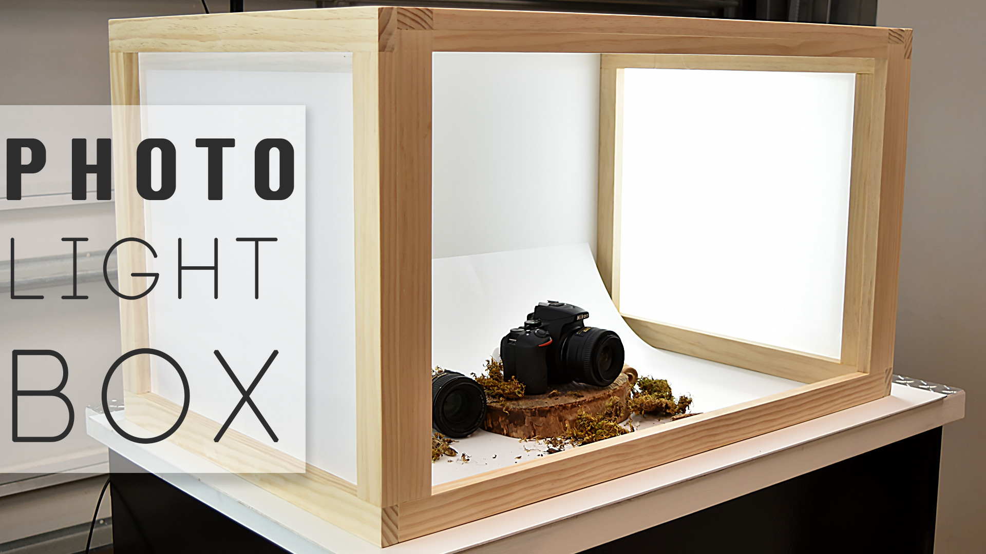 DIY Light Box
 How To Build A Light Box DIY Creators