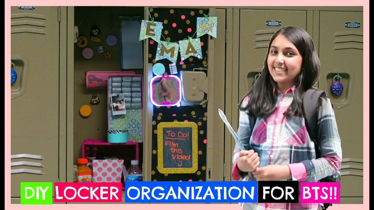 DIY Locker Organization
 Easy DIY Locker Organization & Decor for Back to School