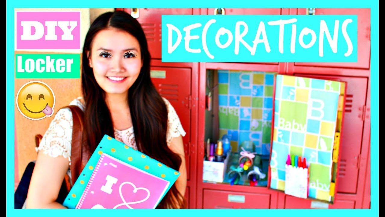 DIY Locker Organization
 Back To School DIY Locker Organization & Decorations