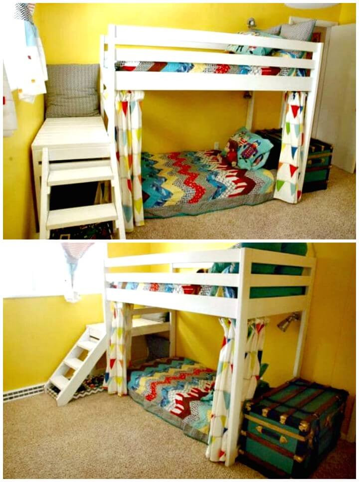DIY Loft Bed For Kids
 22 Low Bud DIY Bunk Bed Plans to Upgrade Your Kids Room