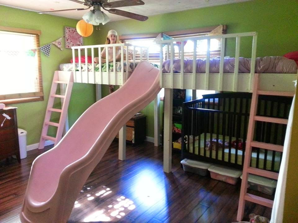DIY Loft Bed For Kids
 Remodelaholic