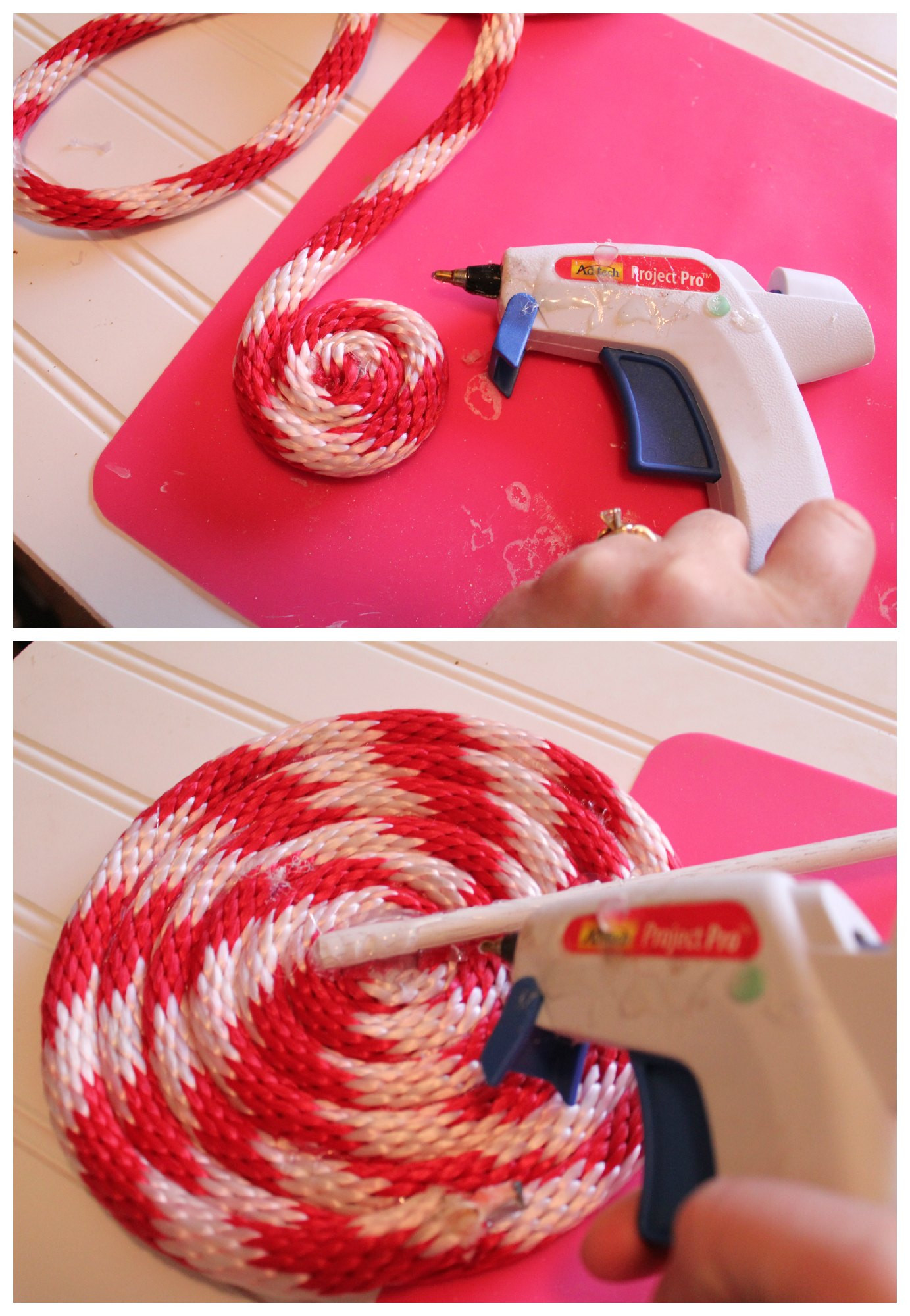 DIY Lollipop Decorations
 DIY Peppermint Lollipops Christmas Decor