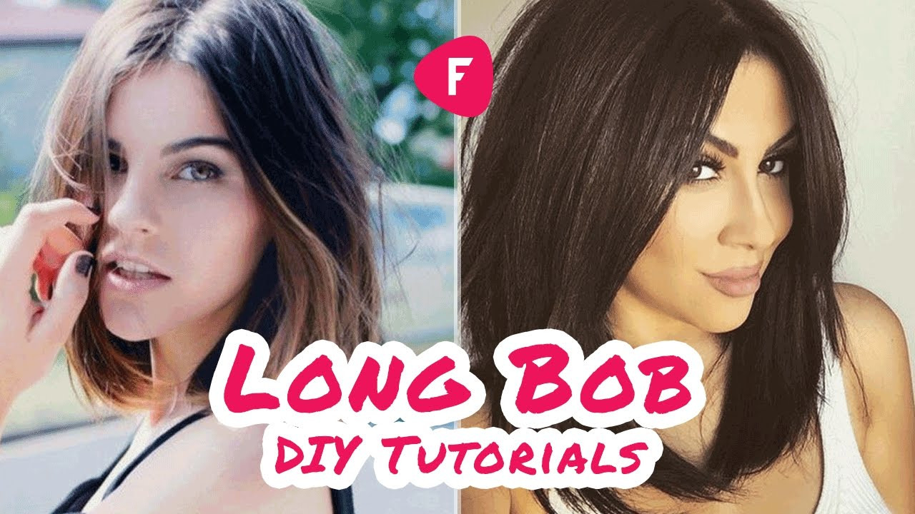 DIY Long Bob Haircut
 How to Cut Your Own Hair LONG BOB DIY Tutorial