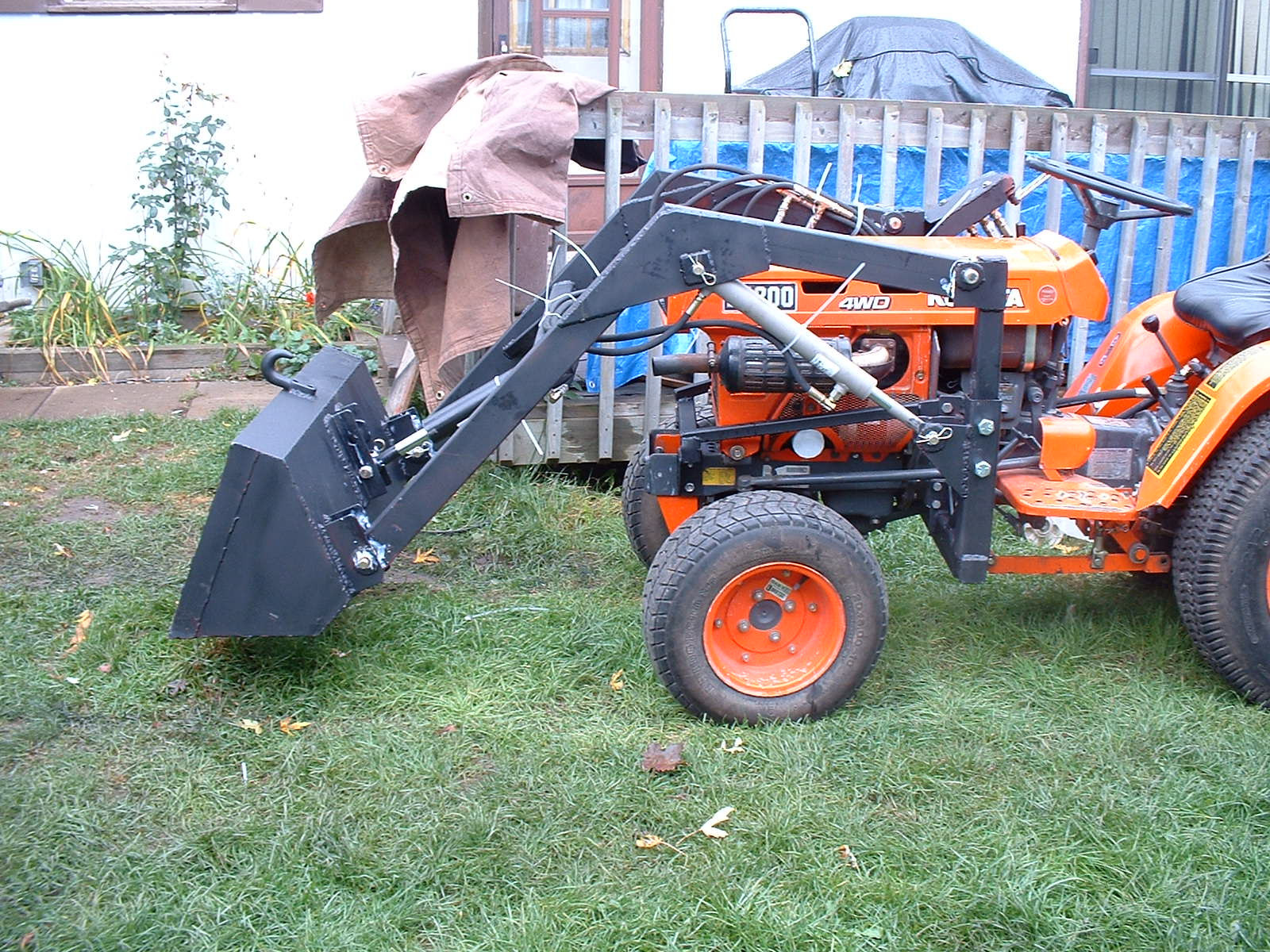 DIY Magazine Loader Plans
 Homemade Garden Tractor Loader Plans