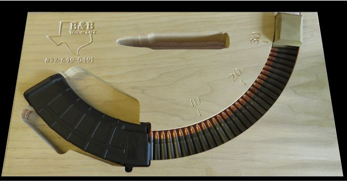 DIY Magazine Loader Plans
 The Mag packer speed loader for AR 10 AR 15 and AK 47
