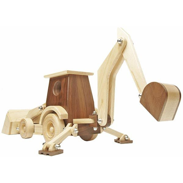 DIY Magazine Loader Plans
 Construction grade Backhoe Loader Woodworking Plan Toys