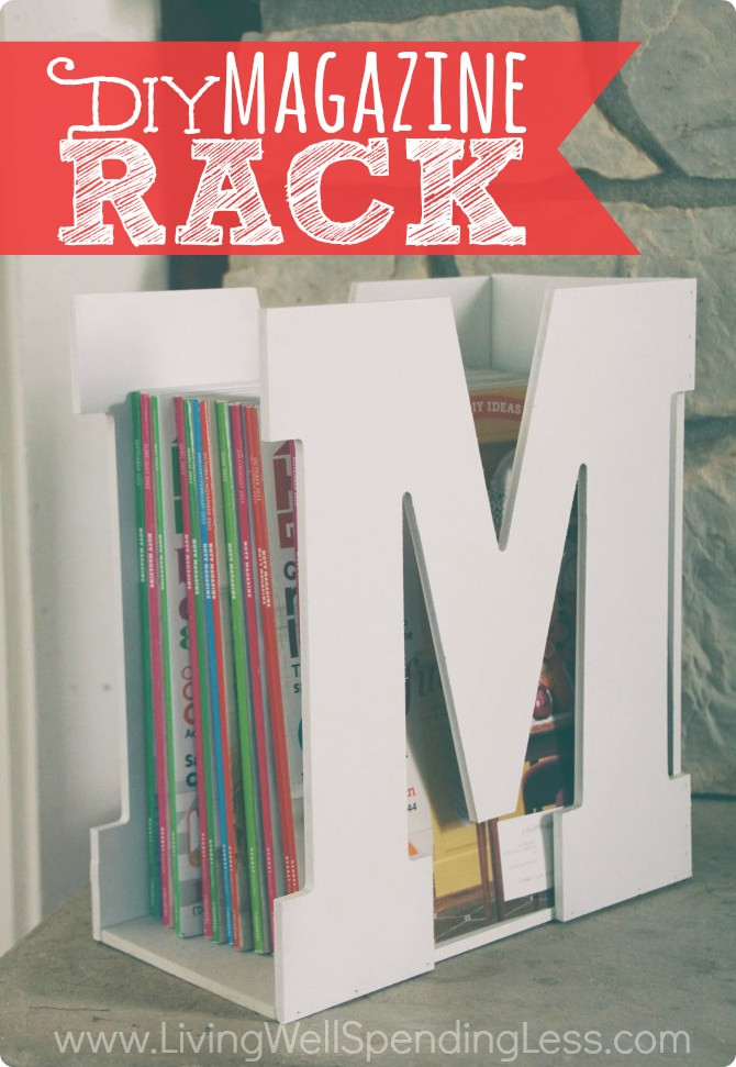DIY Magazine Racks
 DiY Magazine Rack