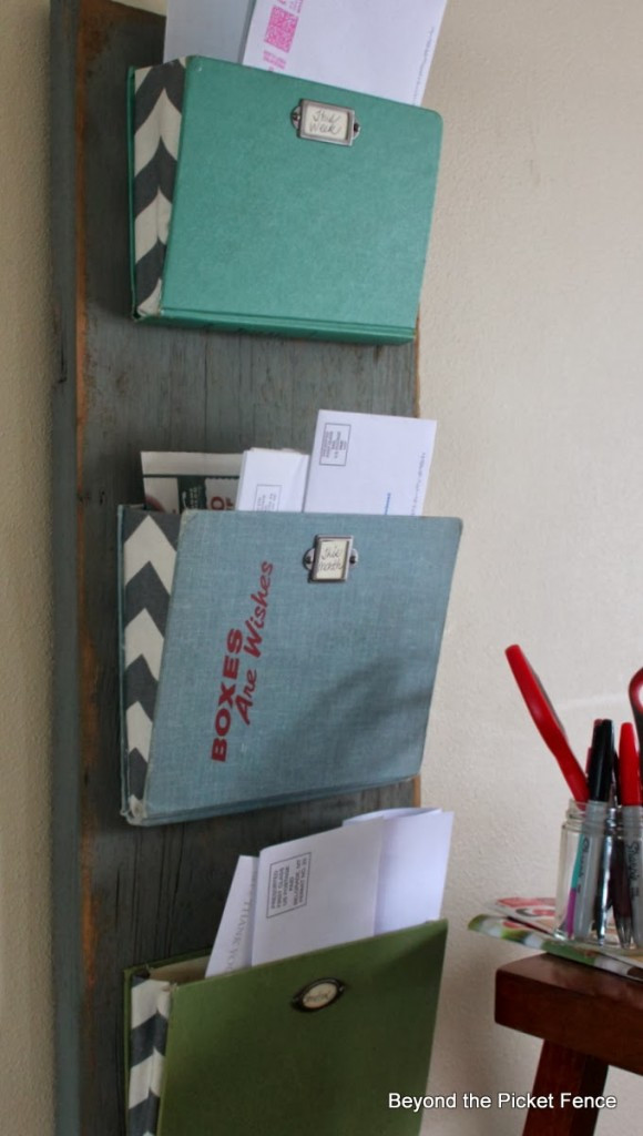 DIY Mail Organizer
 20 fice Organization Tips The Idea Room