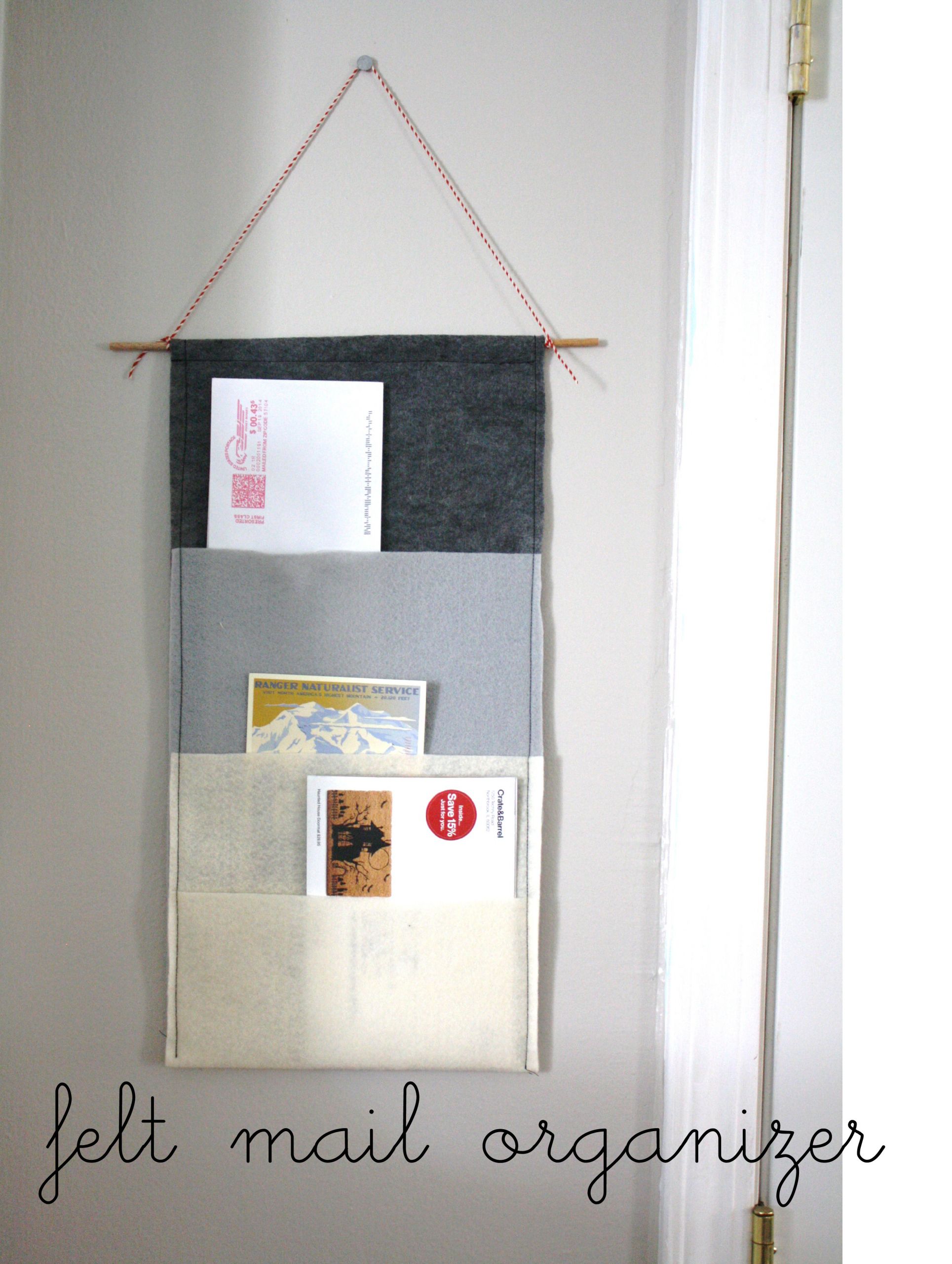 DIY Mail Organizer
 DIY Mail Organizer