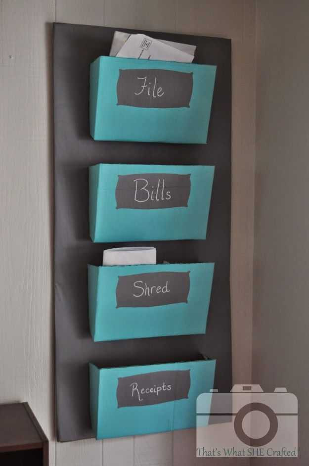 DIY Mail Organizer
 15 Creative & Practical DIY Mail Organizer Ideas You