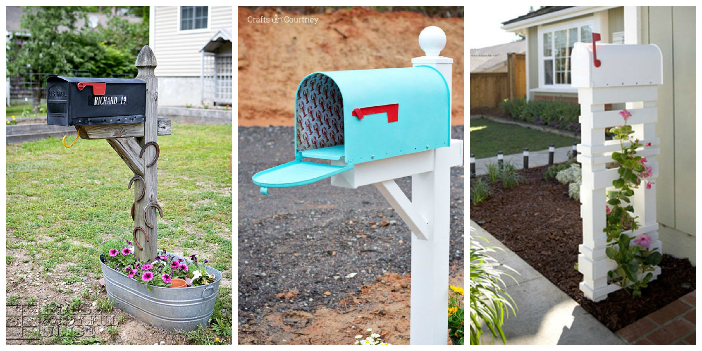 DIY Mailbox Ideas
 8 Easy DIY Mailbox Designs Decorative Mailbox Ideas