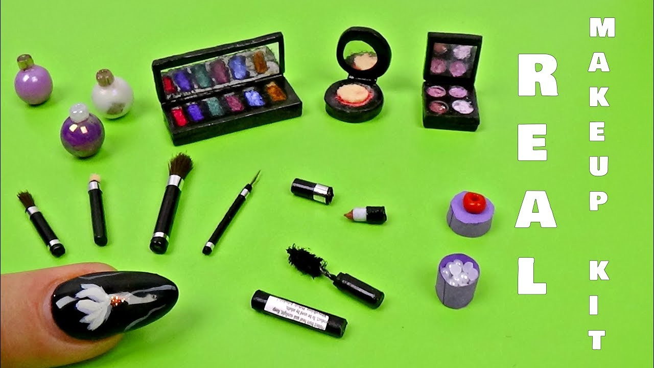 DIY Makeup Kit
 Miniature makeup kit really works diy │Diy miniature