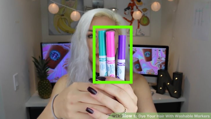 DIY Marker Hair Dye
 How to Dye Your Hair With Washable Markers 10 Steps
