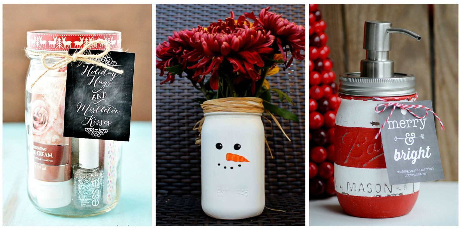 DIY Mason Jar Christmas Gifts
 25 DIY Mason Jar Gift Ideas Homemade Christmas Gifts in