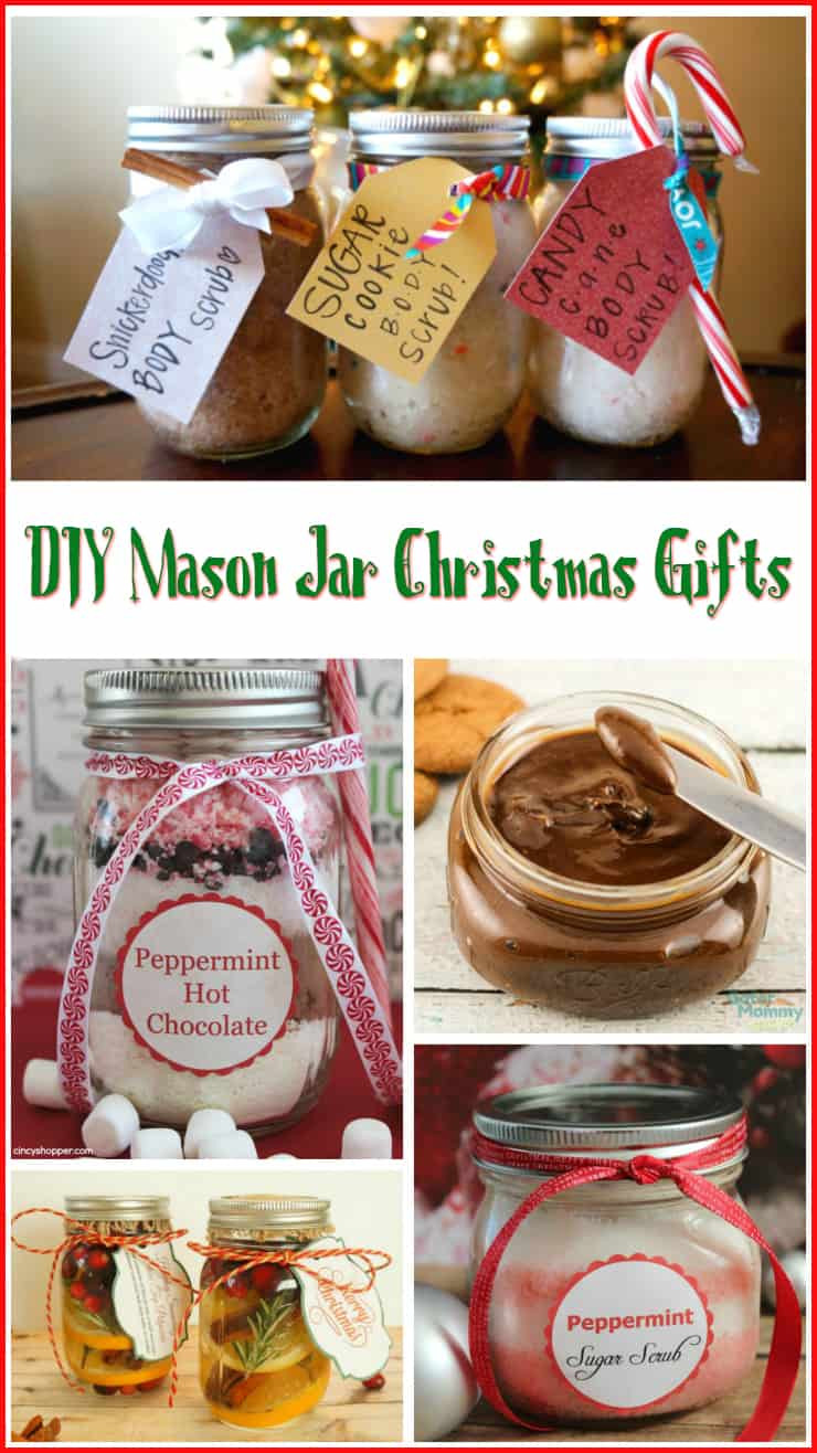 DIY Mason Jar Christmas Gifts
 10 DIY Mason Jar Christmas Gift Ideas 5 Minutes for Mom