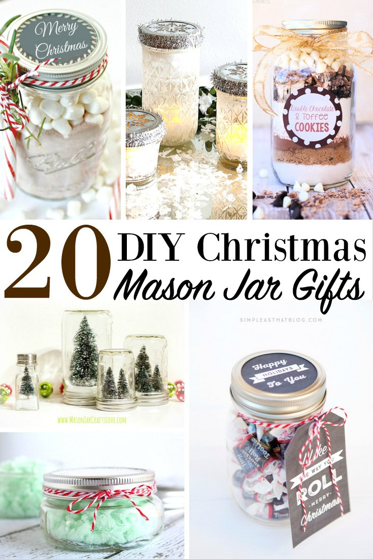 DIY Mason Jar Christmas Gifts
 DIY Christmas Mason Jar Gifts Holiday Jar Presents