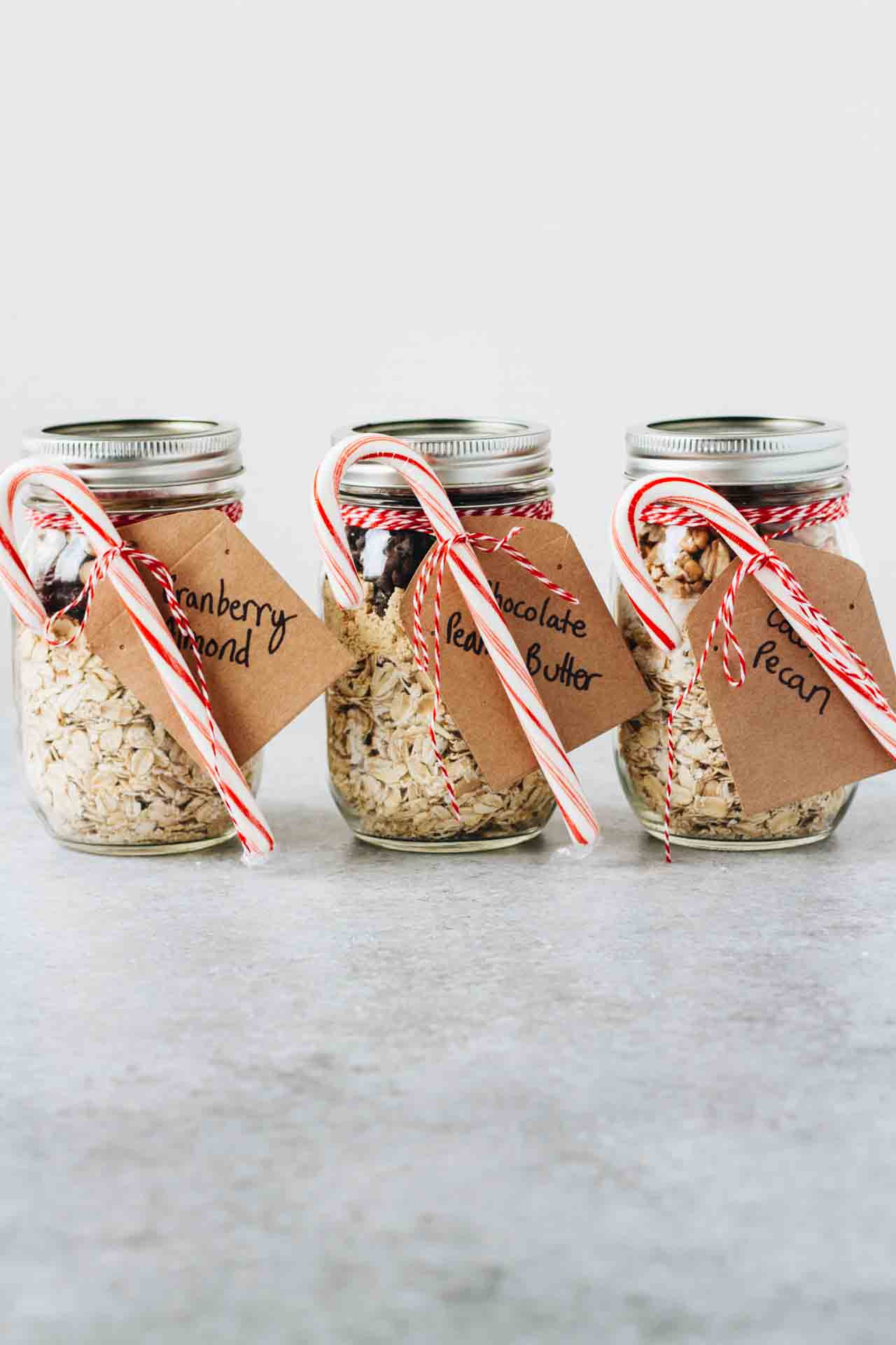 DIY Mason Jar Christmas Gifts
 Holiday Overnight Oats DIY Mason Jar Gifts Jar Lemons