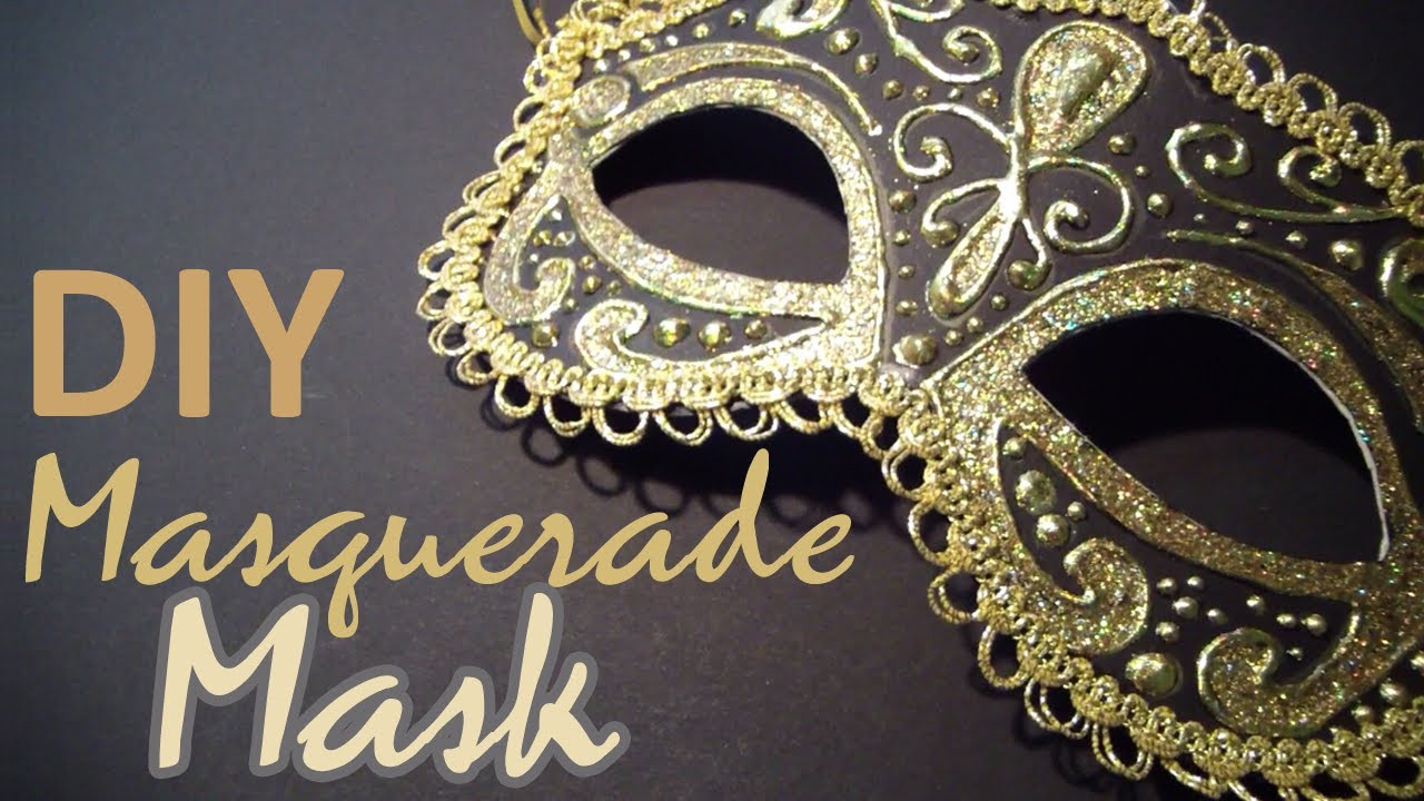 DIY Masquerade Masks
 DIY Masquerade Mask from scratch