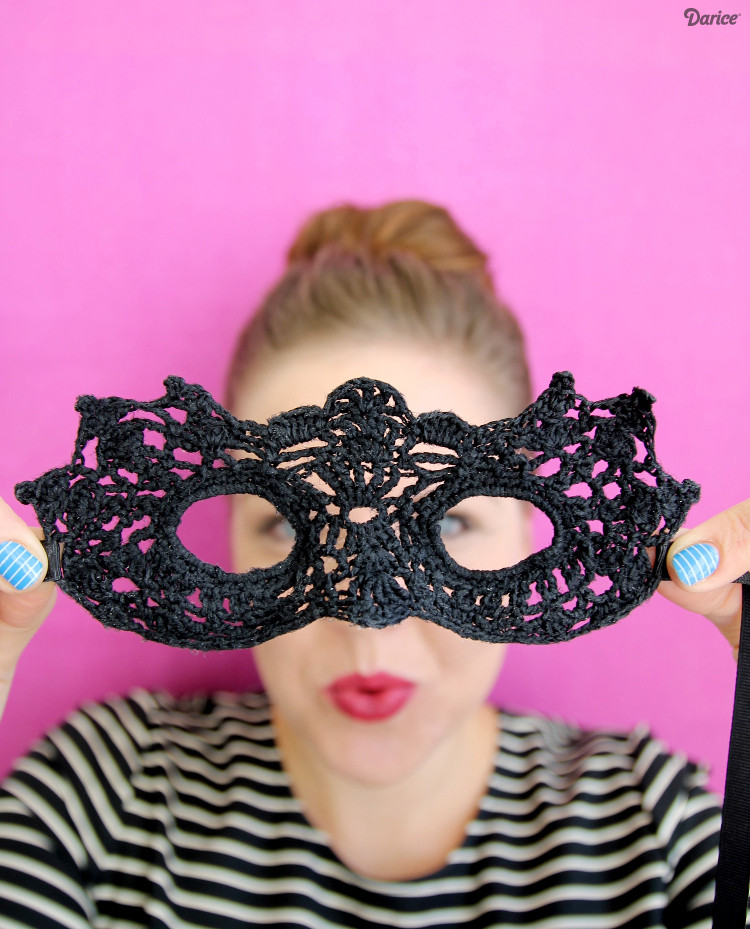 DIY Masquerade Masks
 DIY Masquerade Mask Crochet Pattern Darice