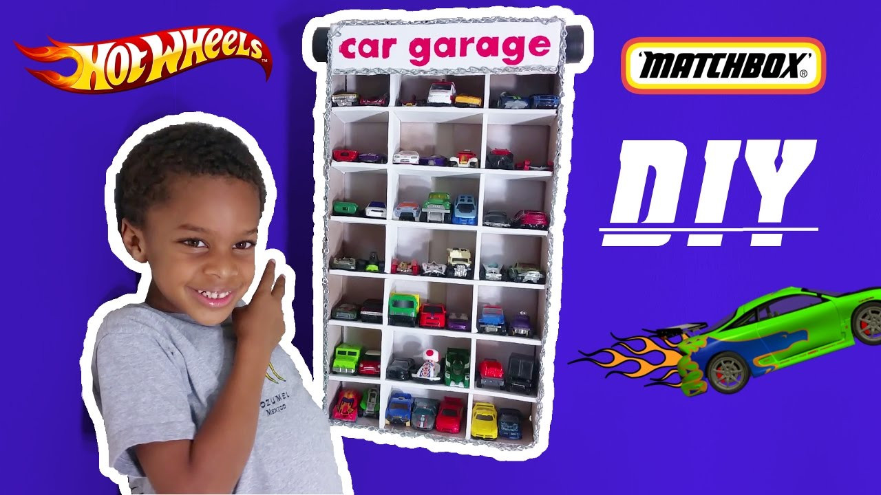 DIY Matchbox Car Garage
 DIY HOT WHEELS MATCHBOX TOY CAR GARAGE