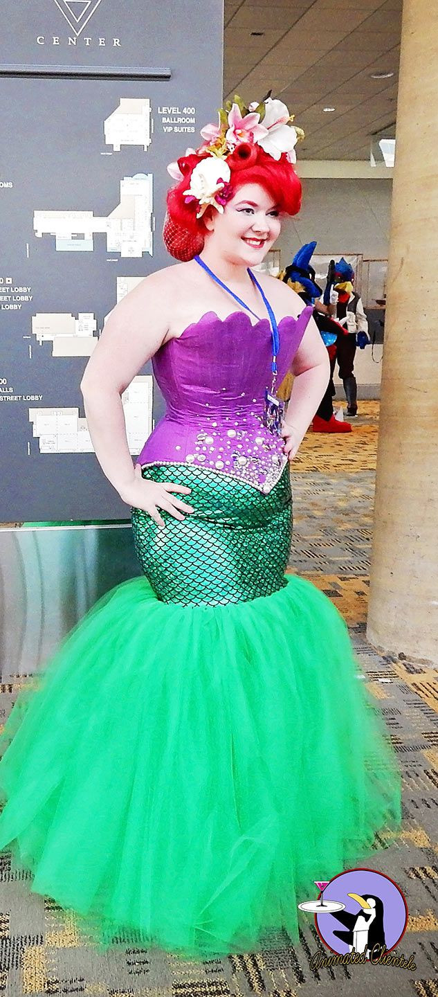DIY Mermaid Halloween Costumes
 DIY Ariel the little Mermaid Costume