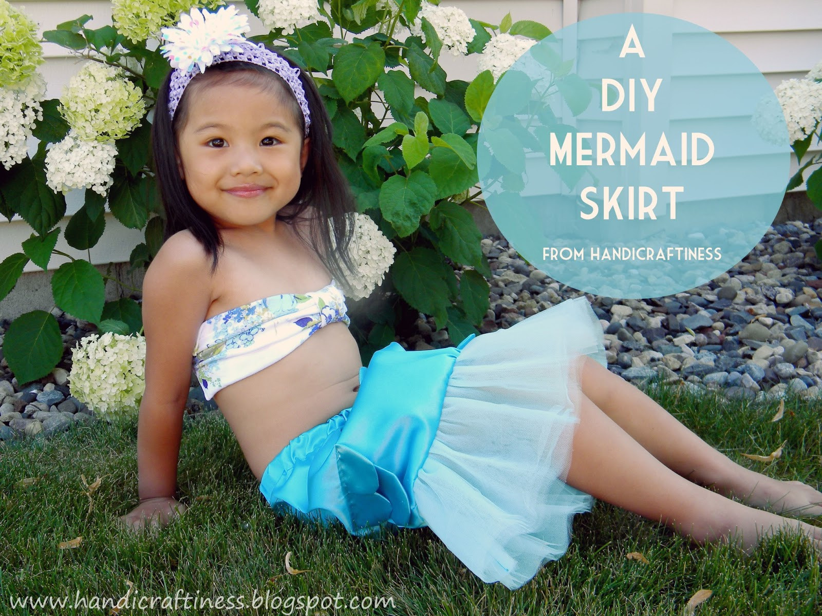 DIY Mermaid Skirt Costume
 The Pretty Kitty Studio A DIY Mermaid Skirt