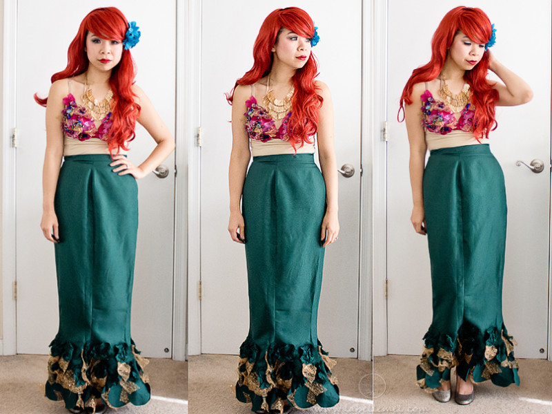 DIY Mermaid Skirt Costume
 DIY MERMAID “TAIL” SKIRT Costume