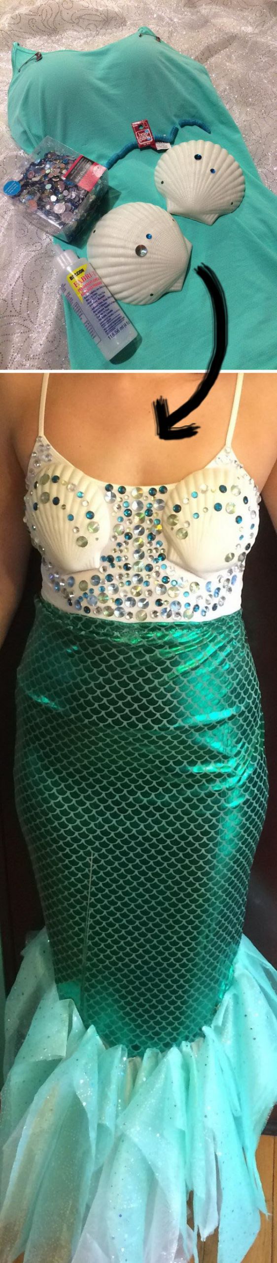 DIY Mermaid Skirt Costume
 25 Mermaid Costumes and DIY Ideas 2017